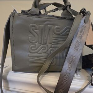 Steve Madden Olive Green Satchel. NWT